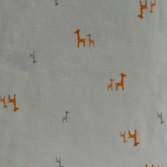 Carter's White Giraffe Print Bodysuit & Cardigan Set Size 3 Months - Picture 10 of 13